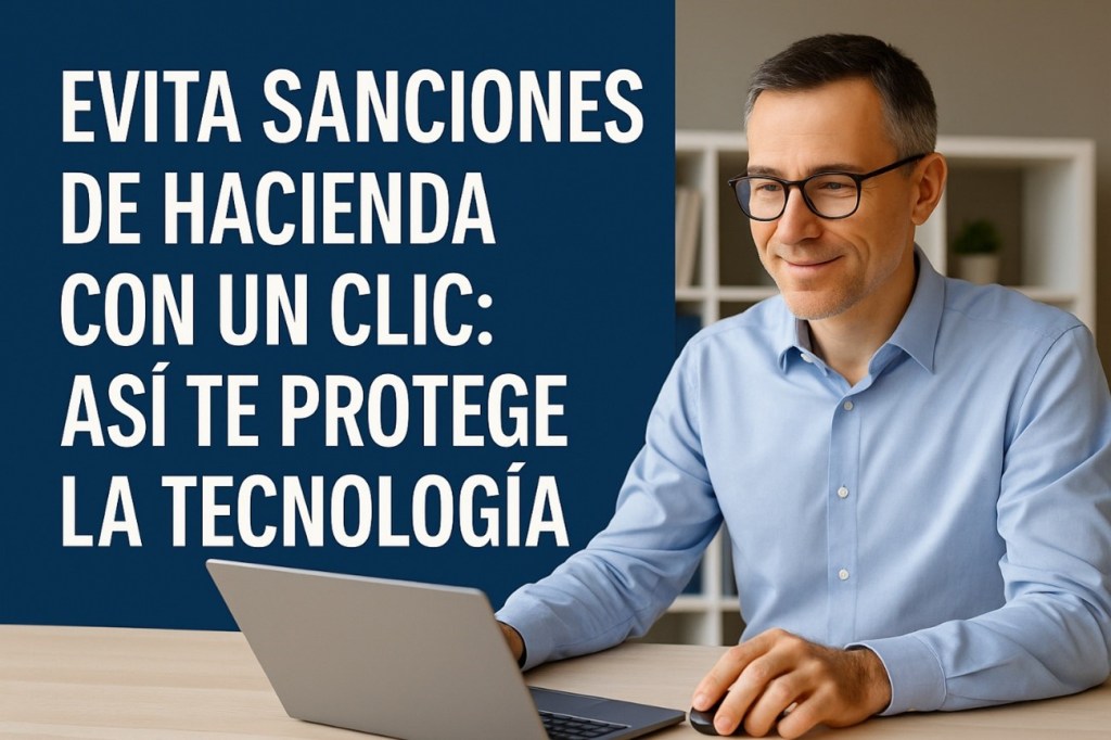 Cumple con Hacienda sin estrés: automatiza y olvídate de las sanciones.